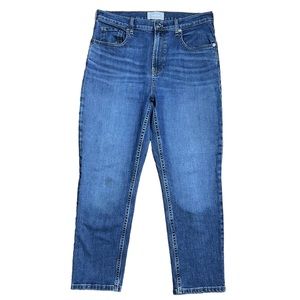 Everlane High Waist Straight Ankle Jeans Sz 31